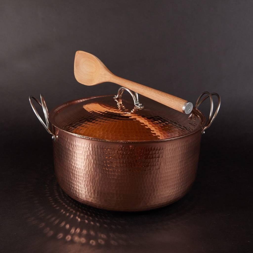 Sertodo Pots & Pans Beautiful and Big Copper Dutch Ovens
