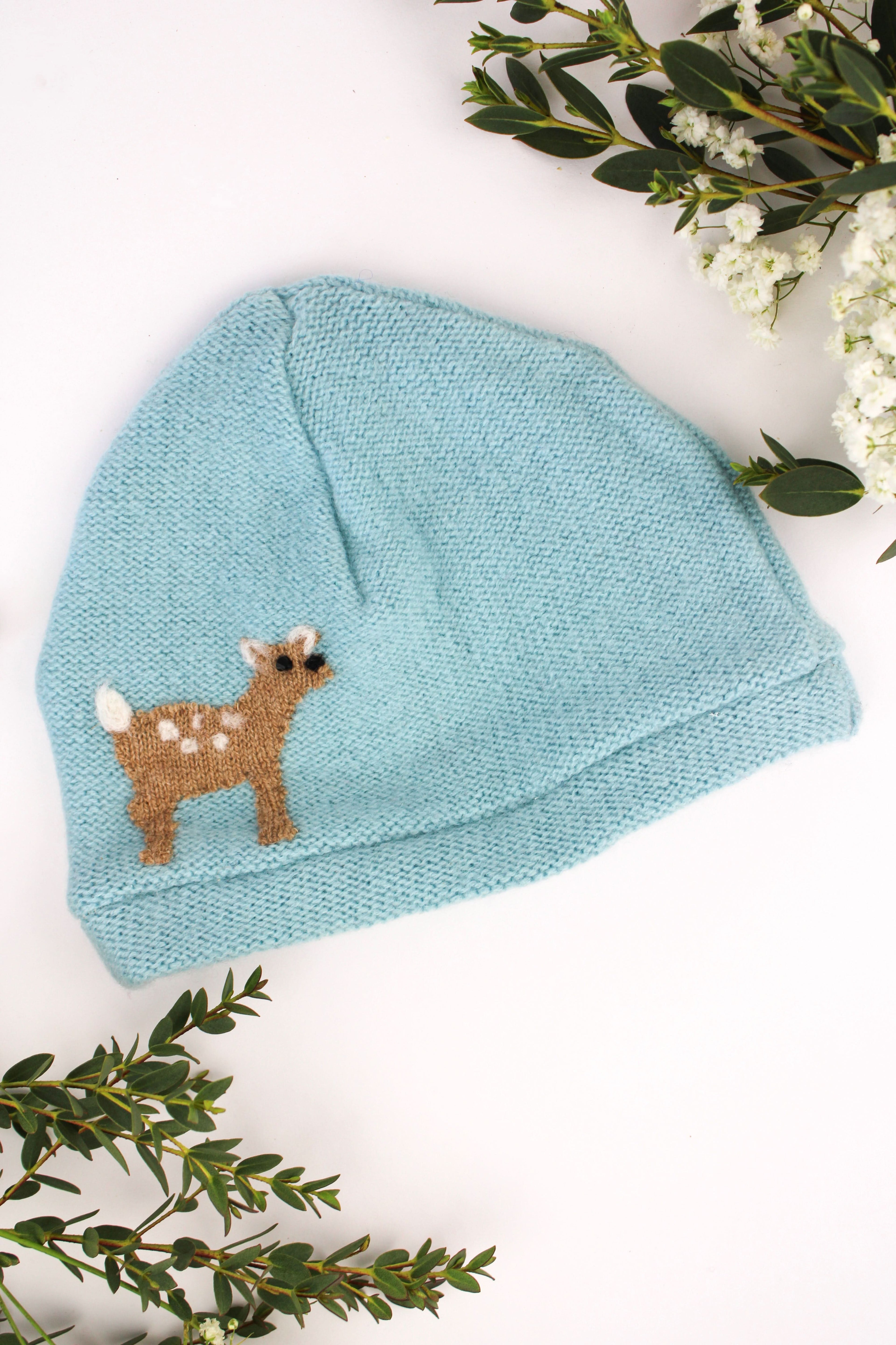Fawn Cashmere Hat - Baby - My American Goods