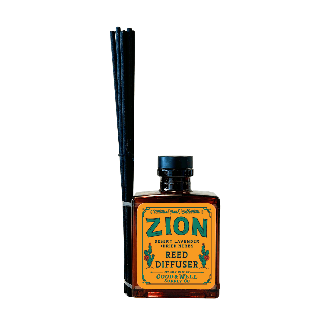 Good & Well Supply Co. Zion National Park Reed Diffuser