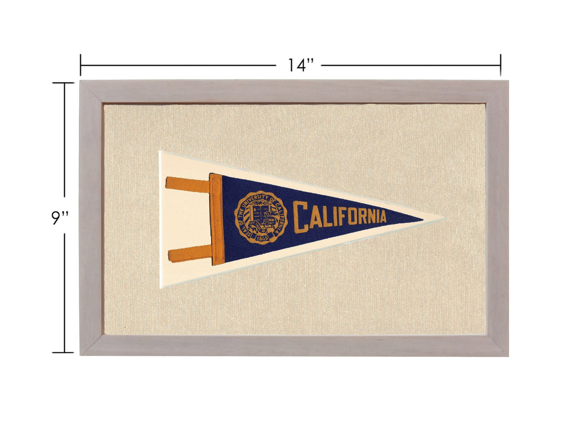 Americana Memories Vintage Pennants and Memorabilia Vintage University of California Pennant
