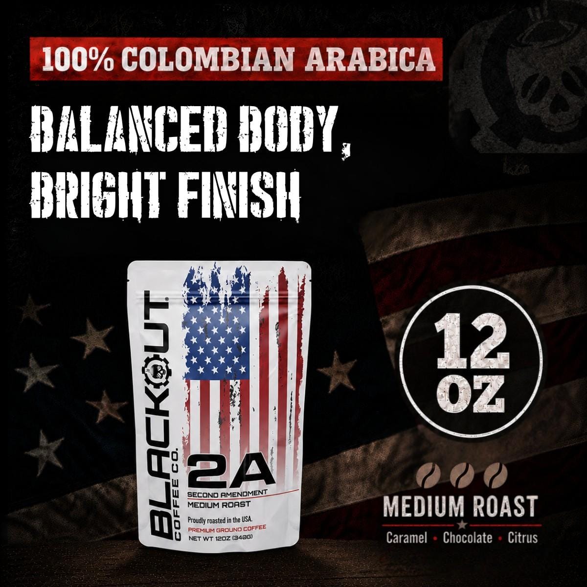 Blackout Coffee Co Coffee 2A Medium Roast Coffee