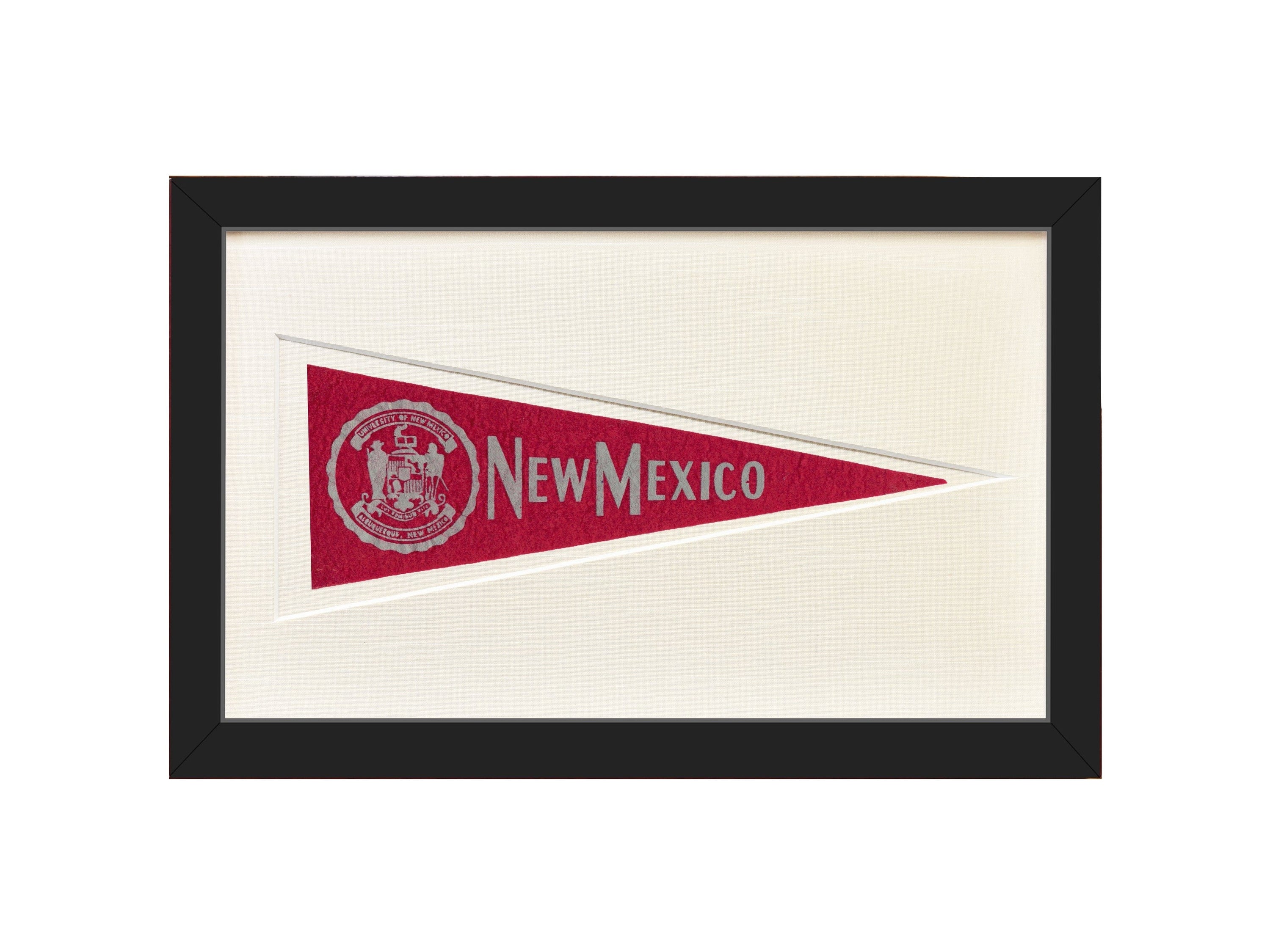 Americana Memories Vintage University of New Mexico Hormel Pennant