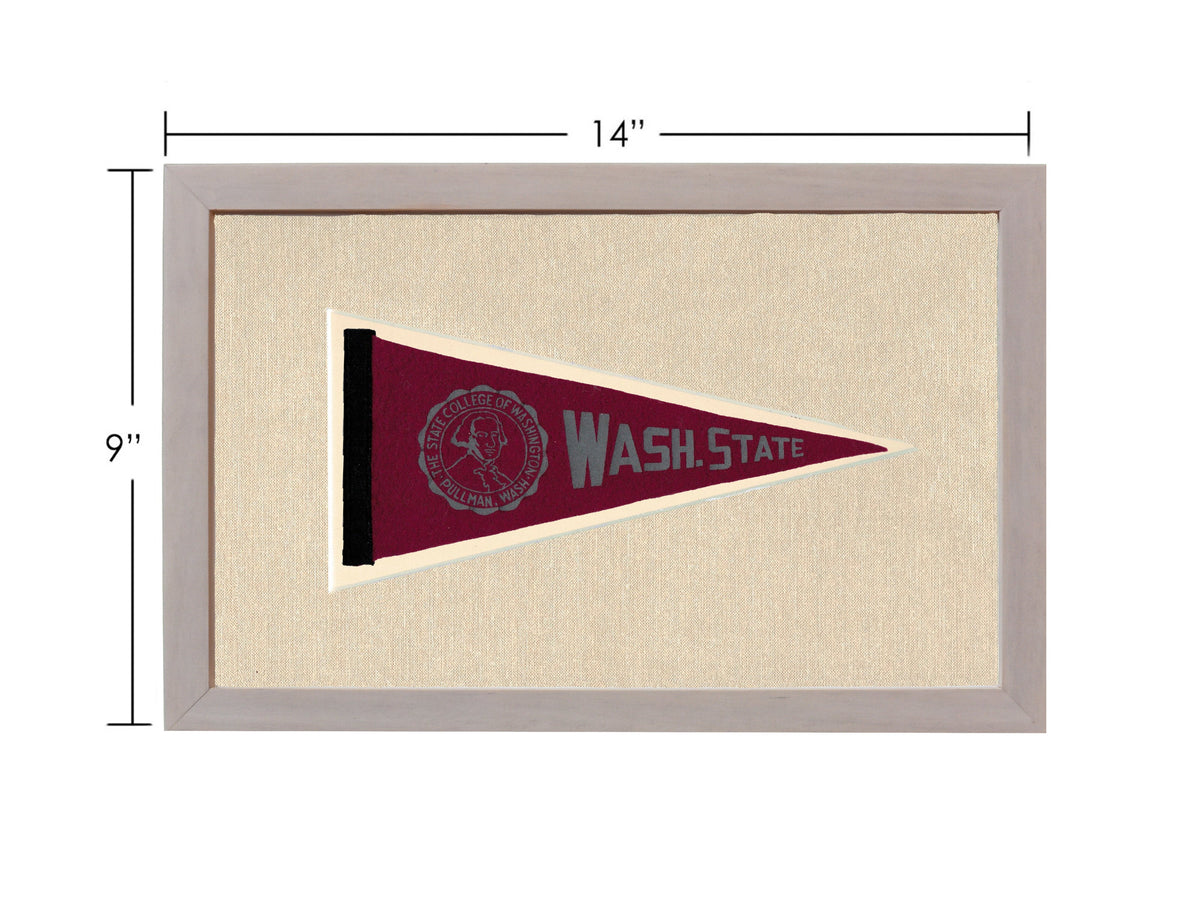 Vintage Washington State University Pennant