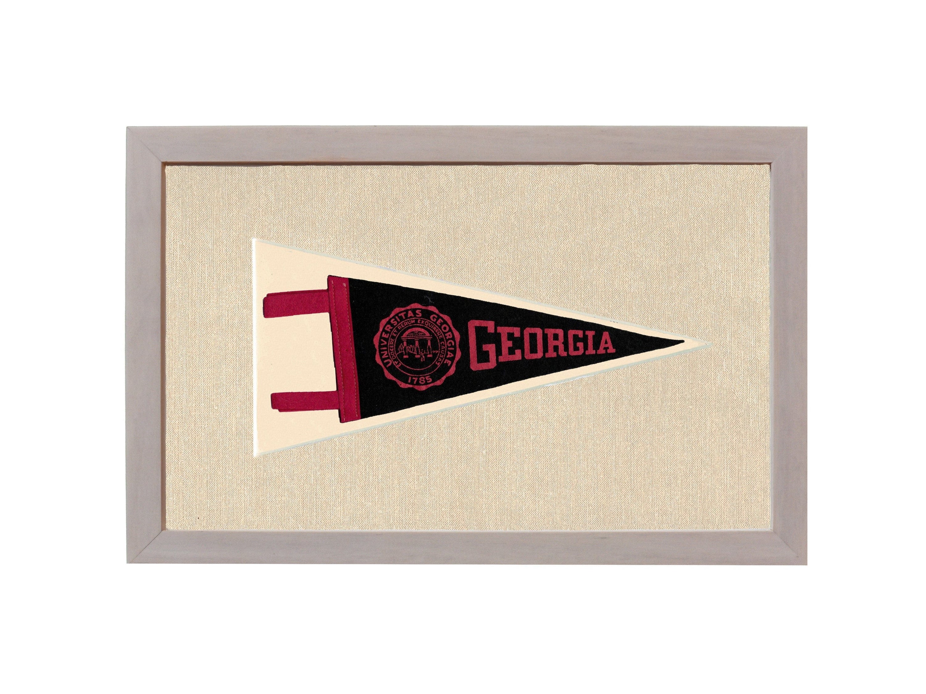 Americana Memories Vintage Pennants and Memorabilia Vintage University of Georgia Pennant