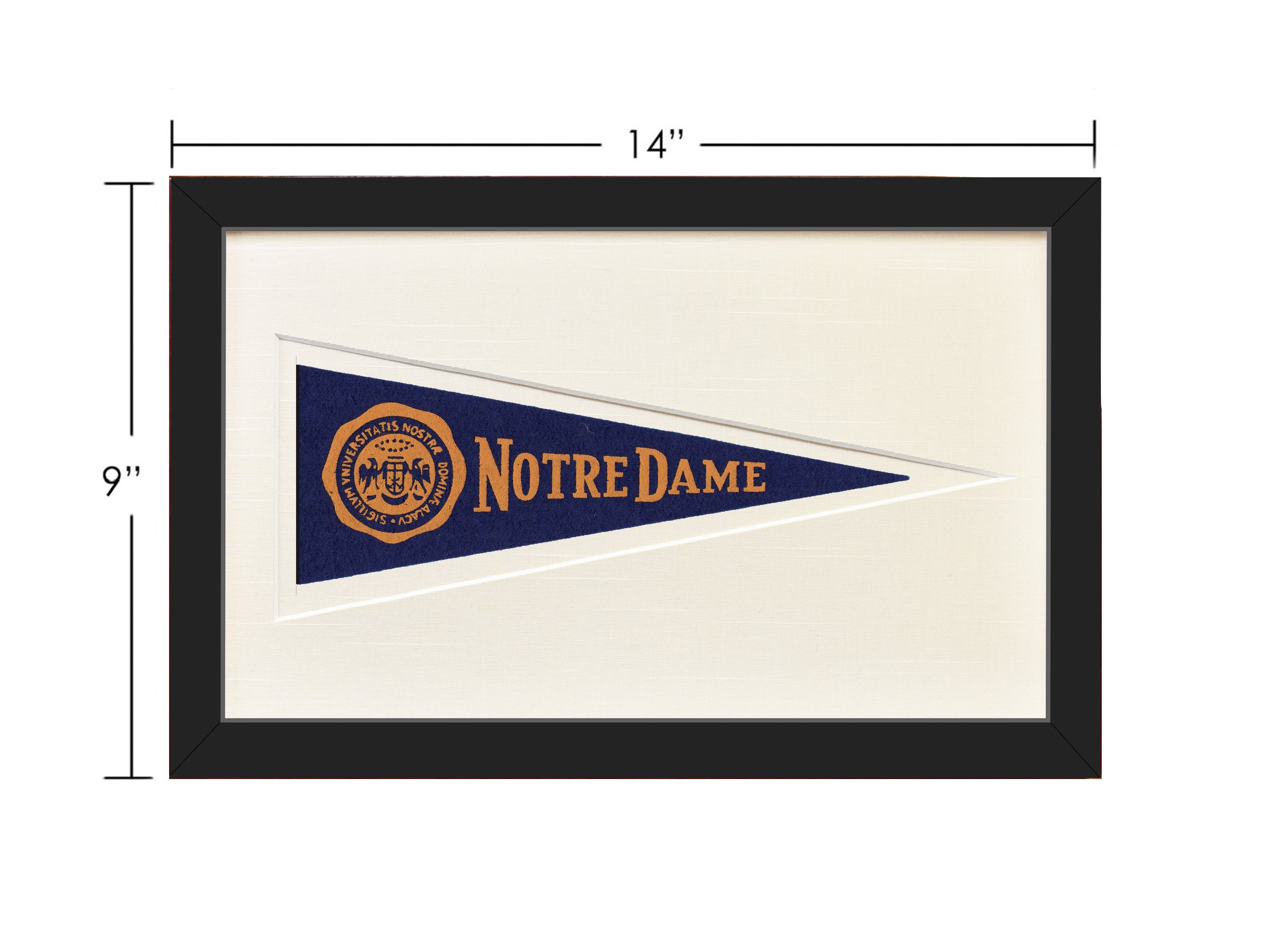 Vintage Notre Dame Hormel Pennant