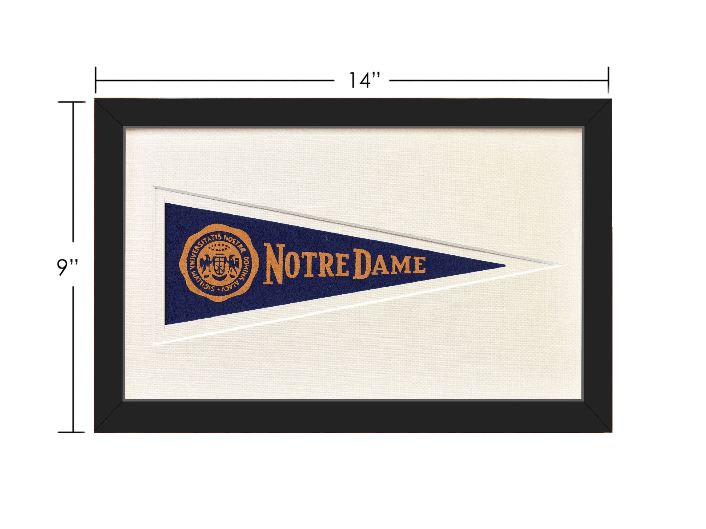 Americana Memories Vintage Notre Dame Hormel Pennant