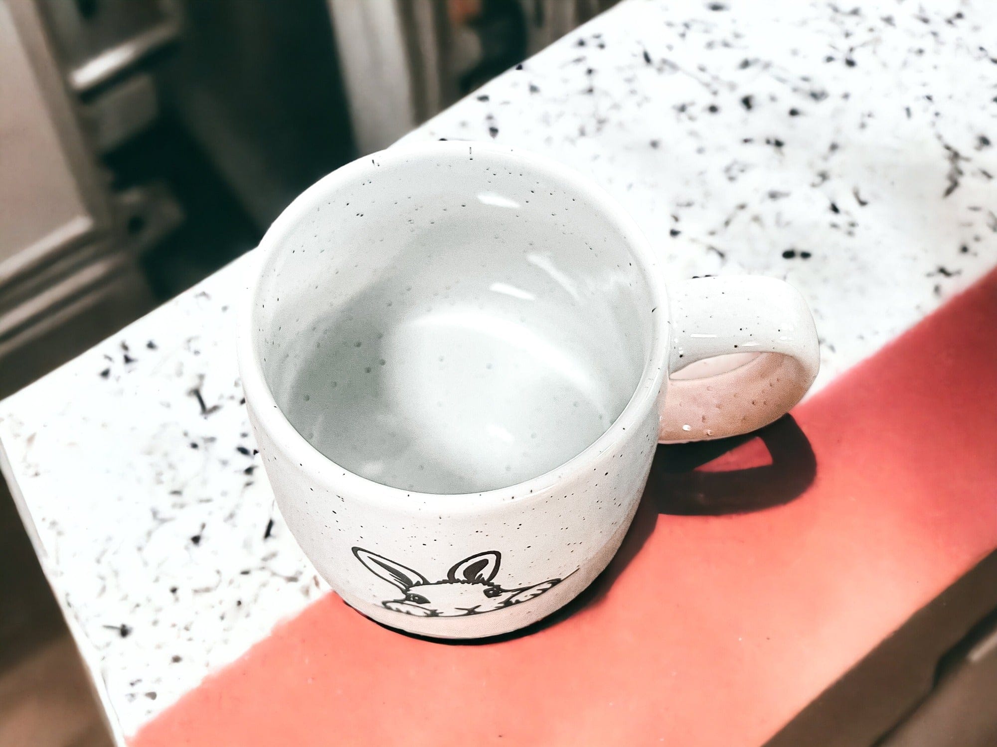 Gia Roma Coffee Mug, Farmhouse Bunny Love