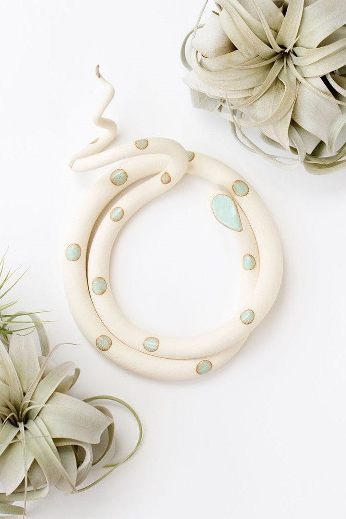 Carter + Rose Sylvia Large Ceramic Snake