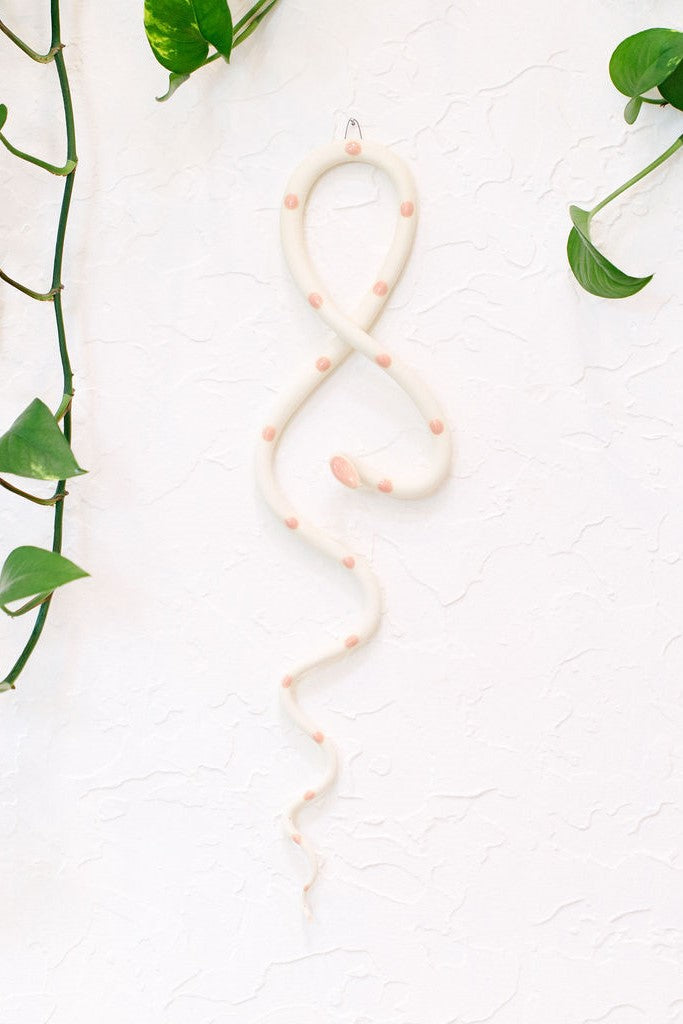 Ceramic Wall Snake - My American Goods
