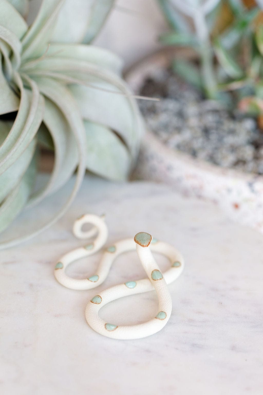 Carter + Rose Sylvia Small Ceramic Snake