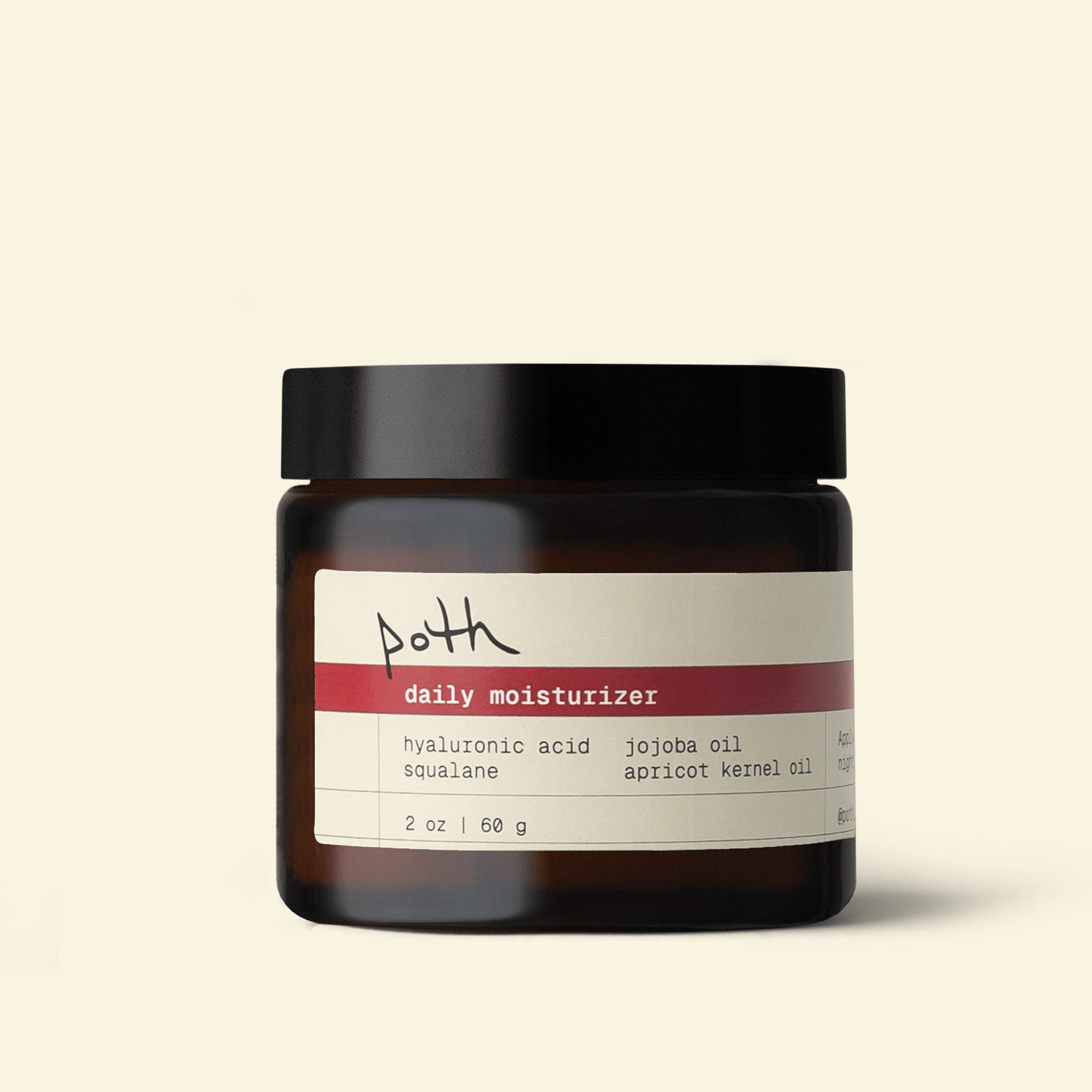 poth Moisturizer 2 oz / 60ml Daily Moisturizer