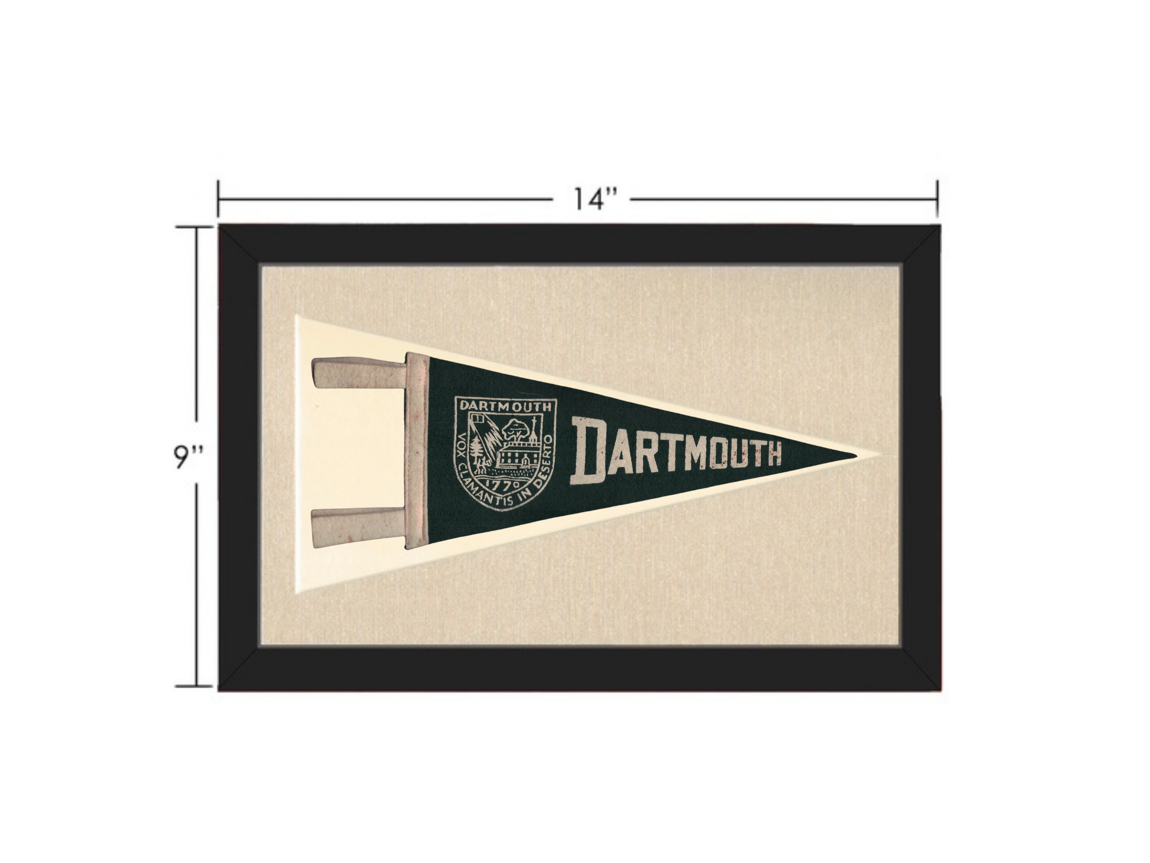Vintage Dartmouth College Pennant
