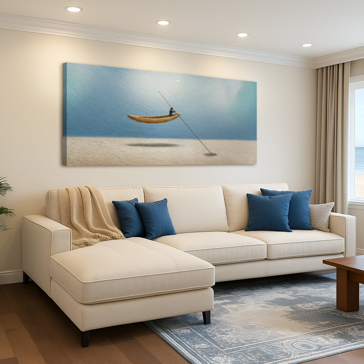 Tailored Canvases Canvas Sand Drifter Wall Art