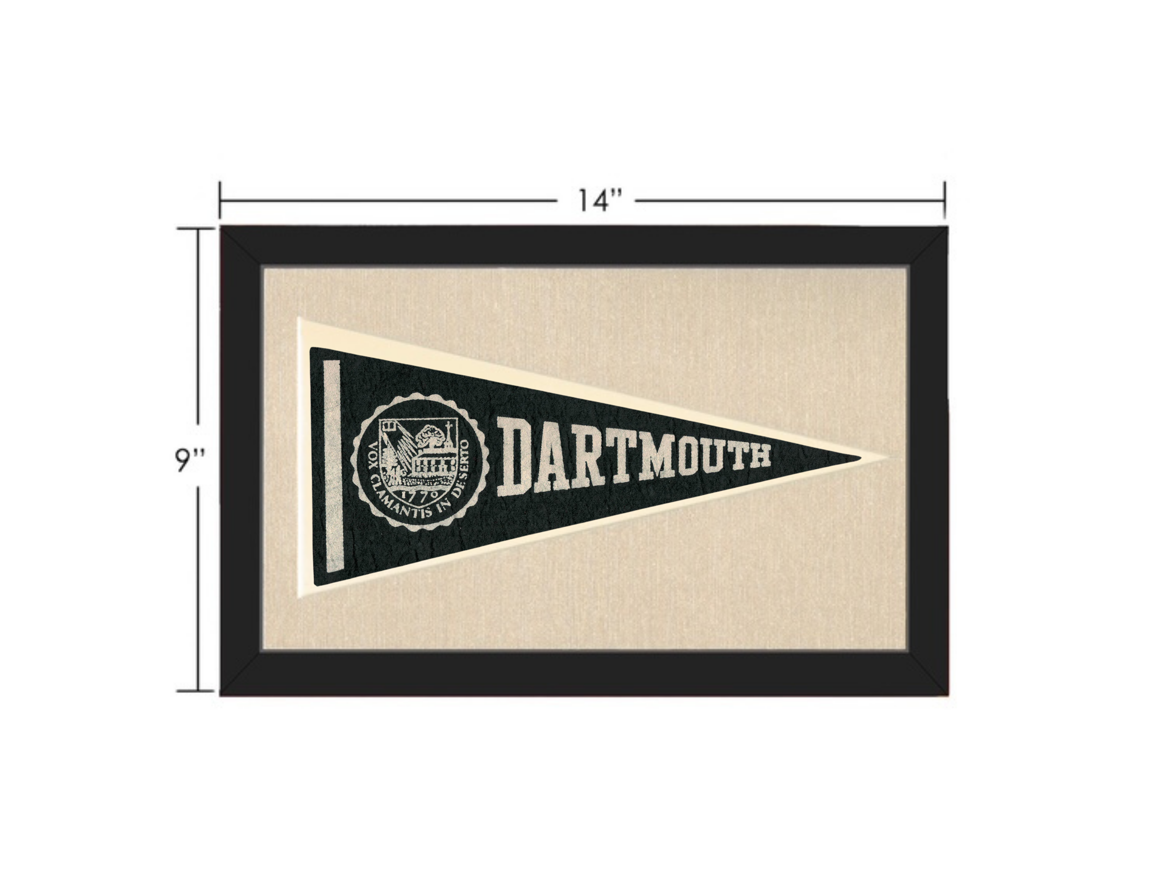 Vintage Dartmouth Pennant