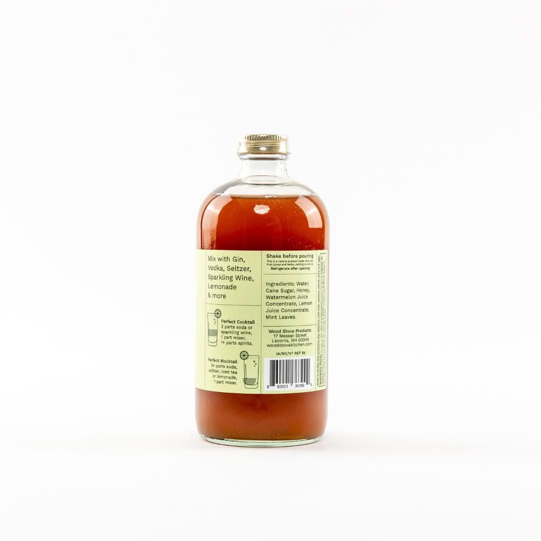 Wood Stove Kitchen Cocktail and Drink Mixers Watermelon & Mint Syrup 16 fl oz