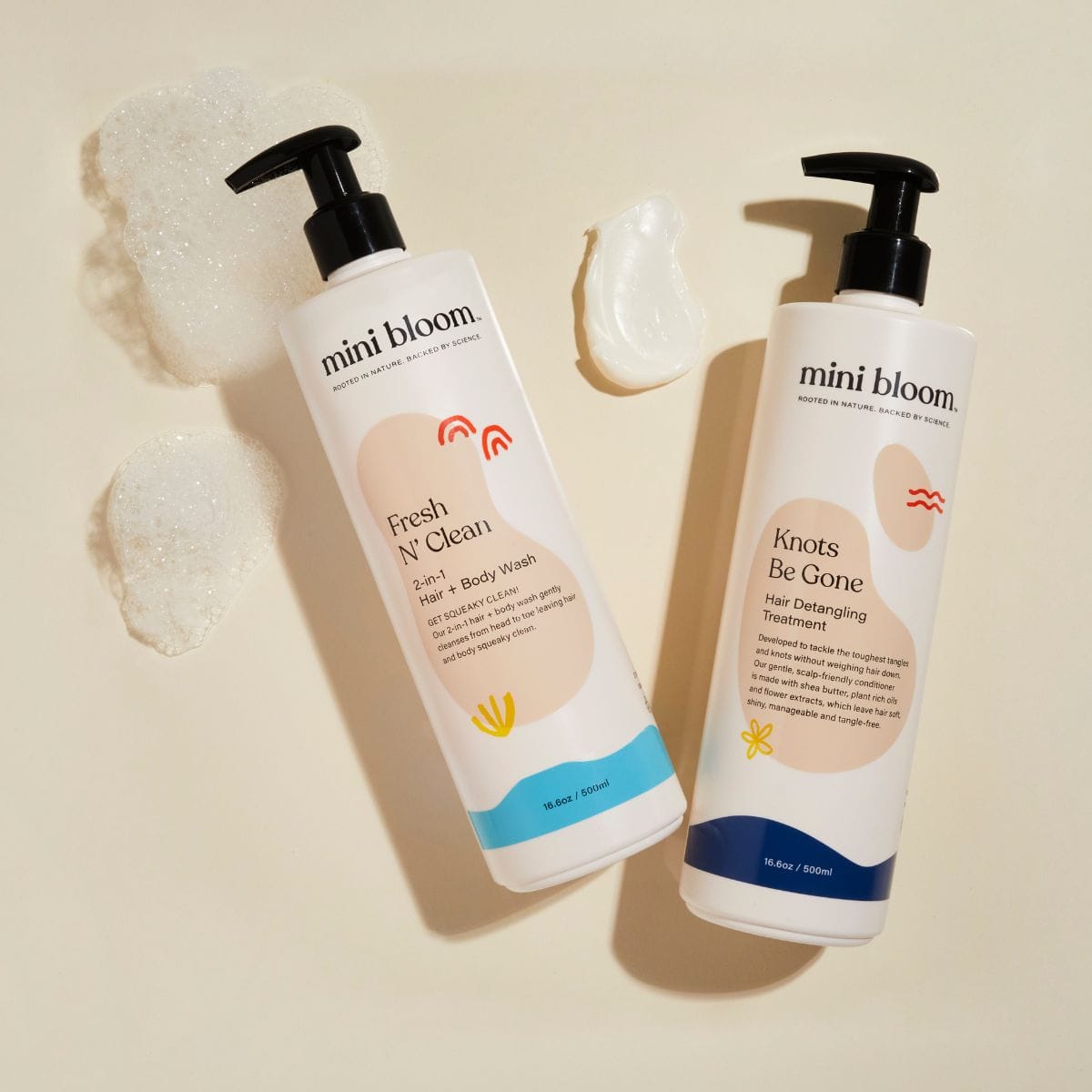 mini bloom Product Bath Time Duo
