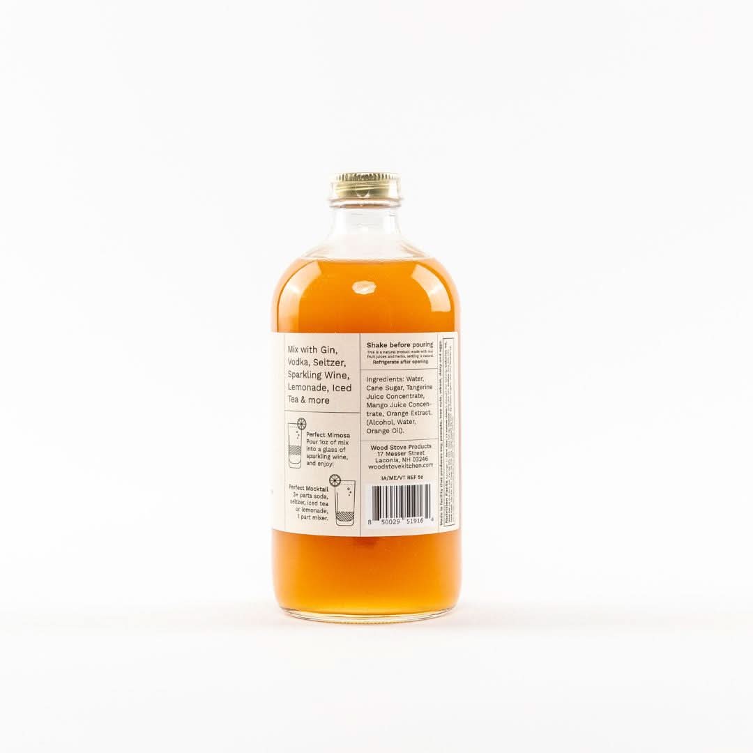 Wood Stove Kitchen Tangerine & Mango Drink Syrup, 16 fl oz
