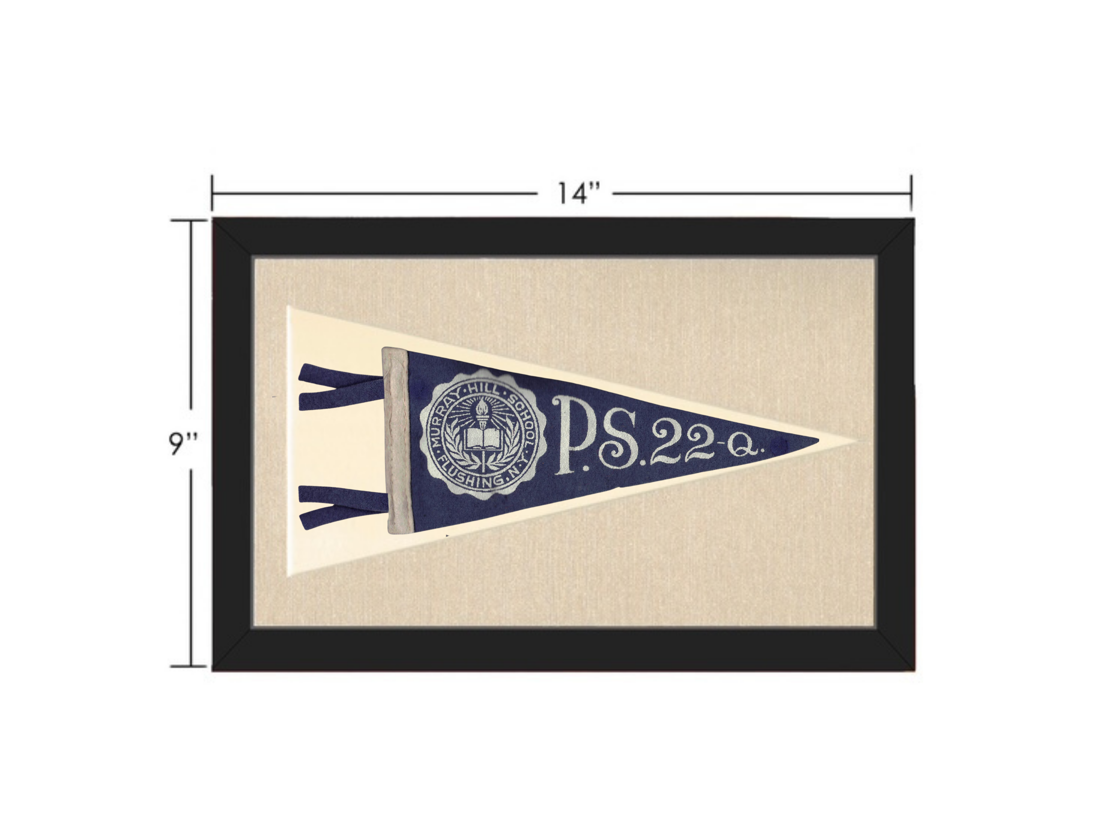 Vintage P.S. 22 Pennant