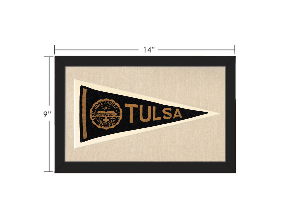 Vintage Tulsa Pennant