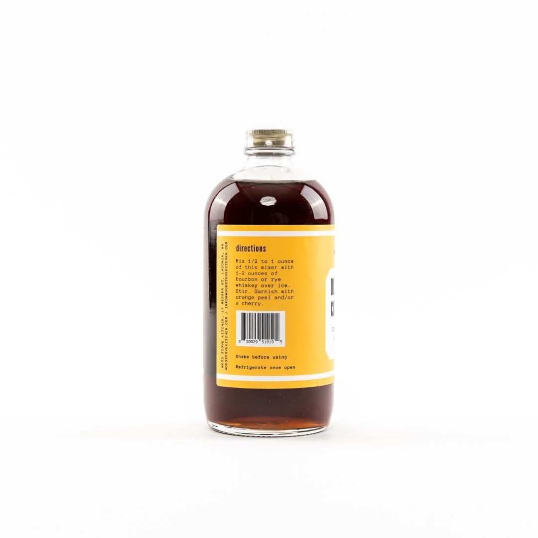 Wood Stove Kitchen Cocktail and Drink Mixers Old Fashioned Cocktail Syrup, 16 fl oz