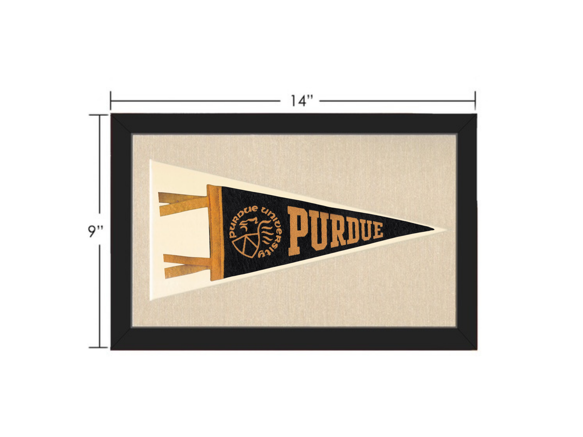 Vintage Purdue Pennant