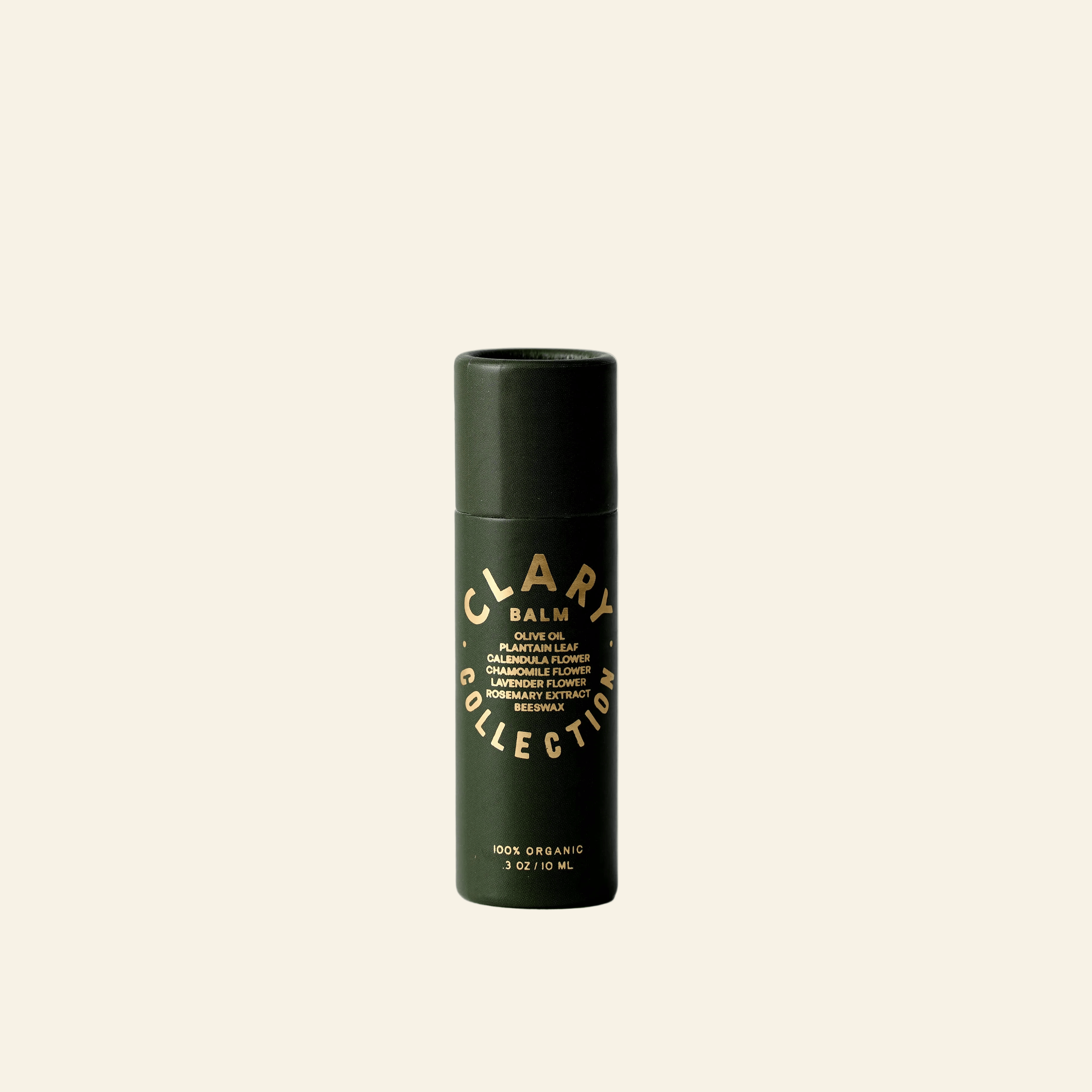 Clary Collection Moisturizer Olive Balm Stick 0.3 oz