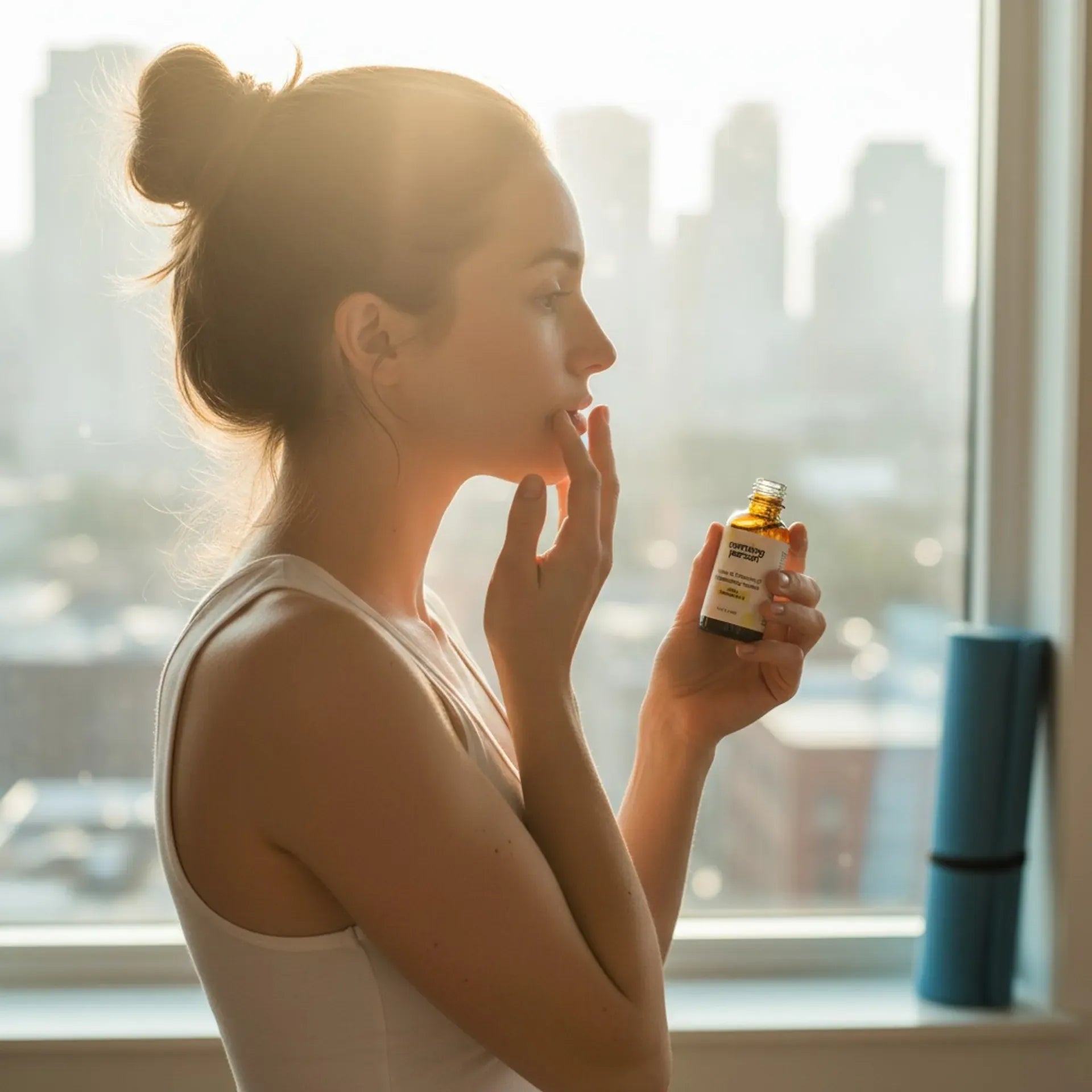 Morning Person Stem-C Vitamin C Brightening Serum with Ferulic Acid