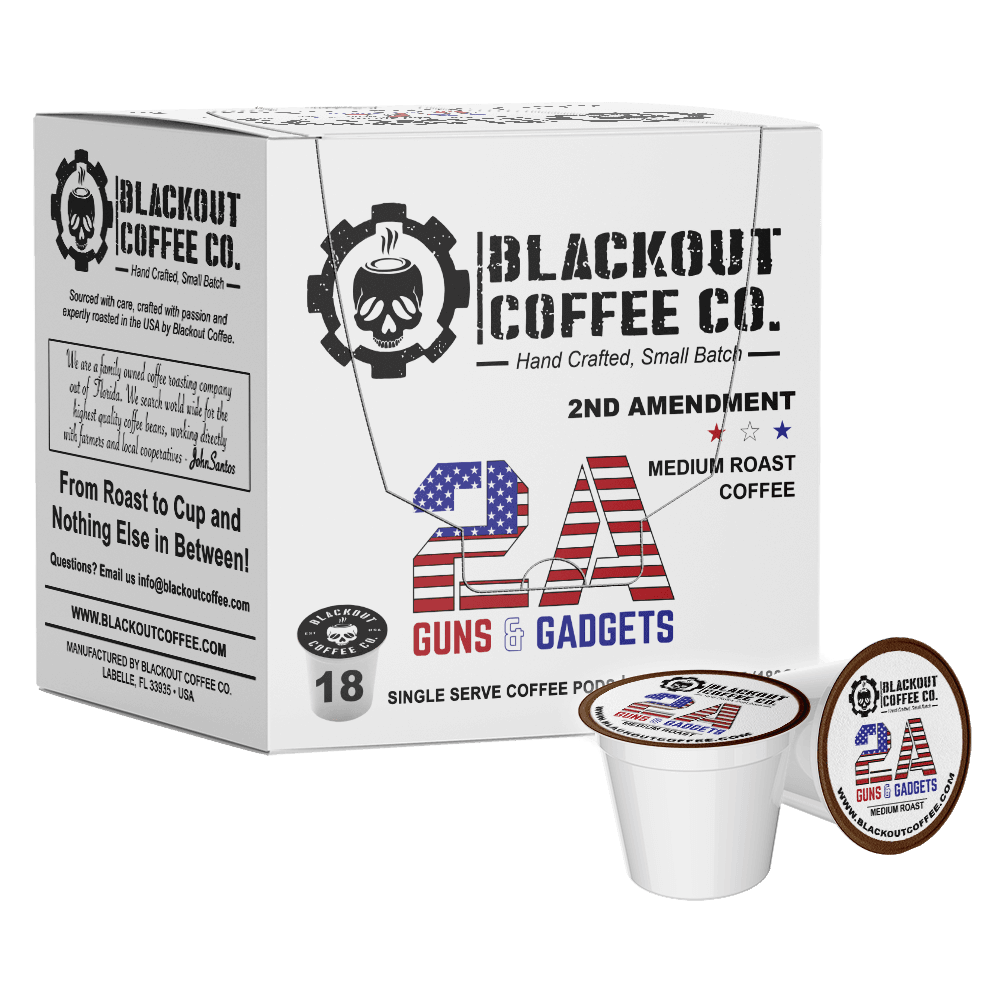 Blackout Coffee Co Coffee Pods & Capsules 2A Medium Roast Coffee Pods – 18 Count