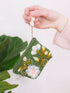 Sunset Floral Embroidered Coin Purse - My American Goods