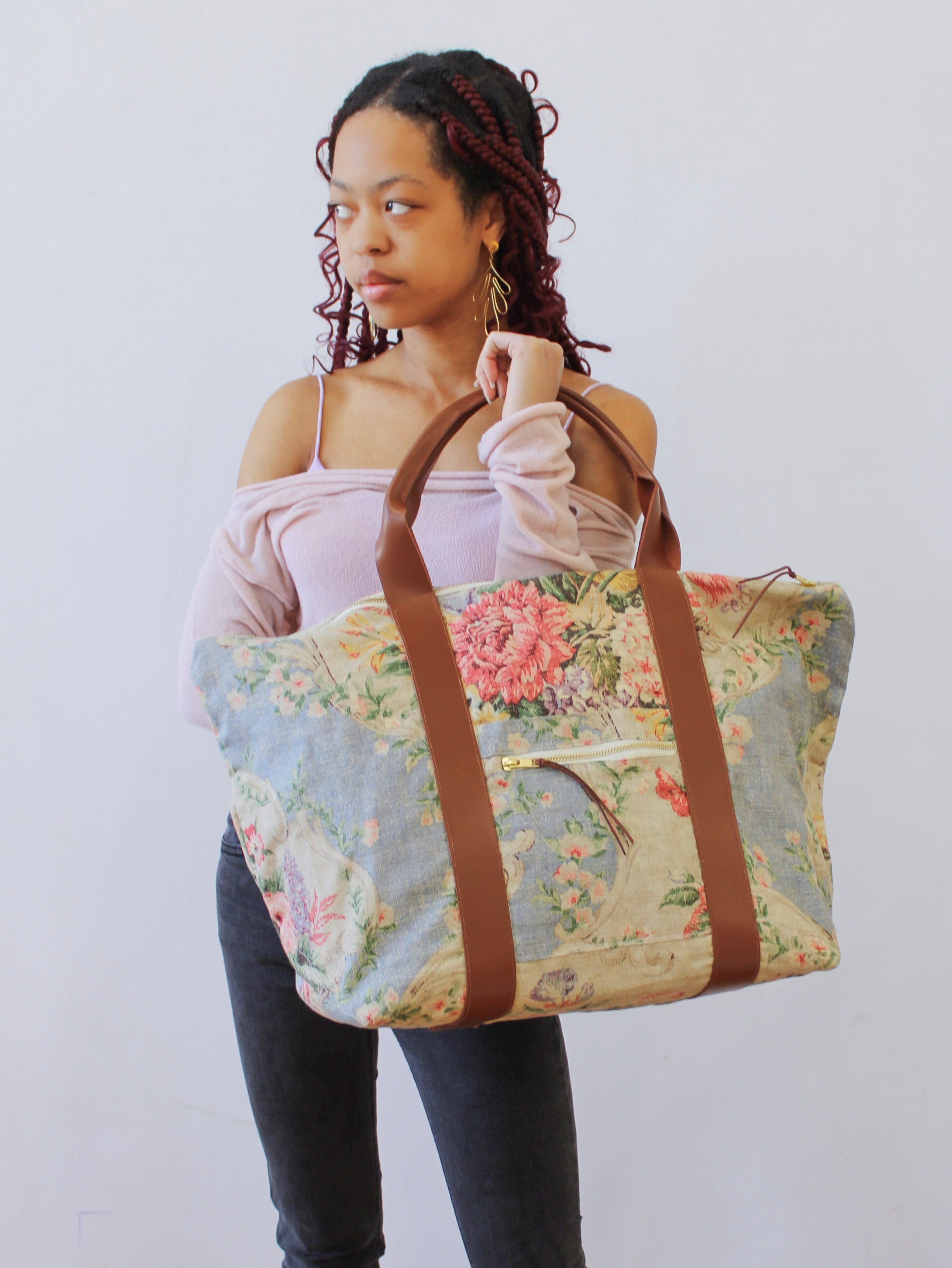 Ash & Rose travel tote Francesca&