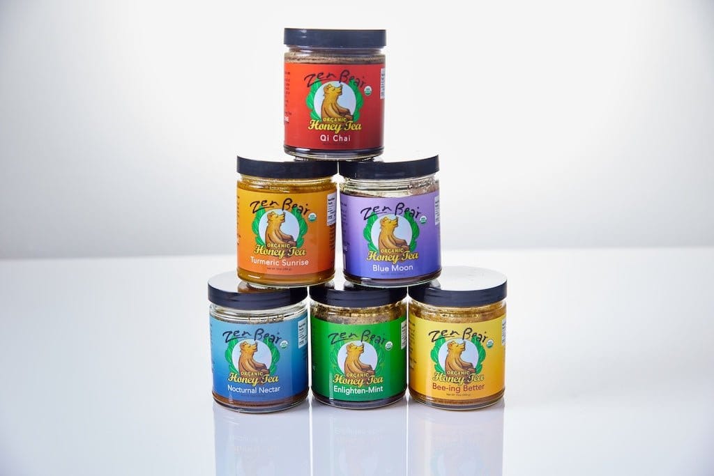 3-Flavor Honey Tea Mini Assortment – Organic Wellness Gift Set (3 x 3 oz) - My American Goods