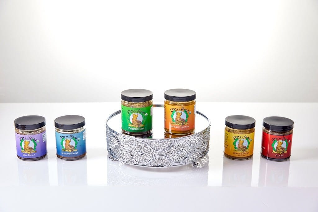 3-Flavor Honey Tea Mini Assortment – Organic Wellness Gift Set (3 x 3 oz) - My American Goods