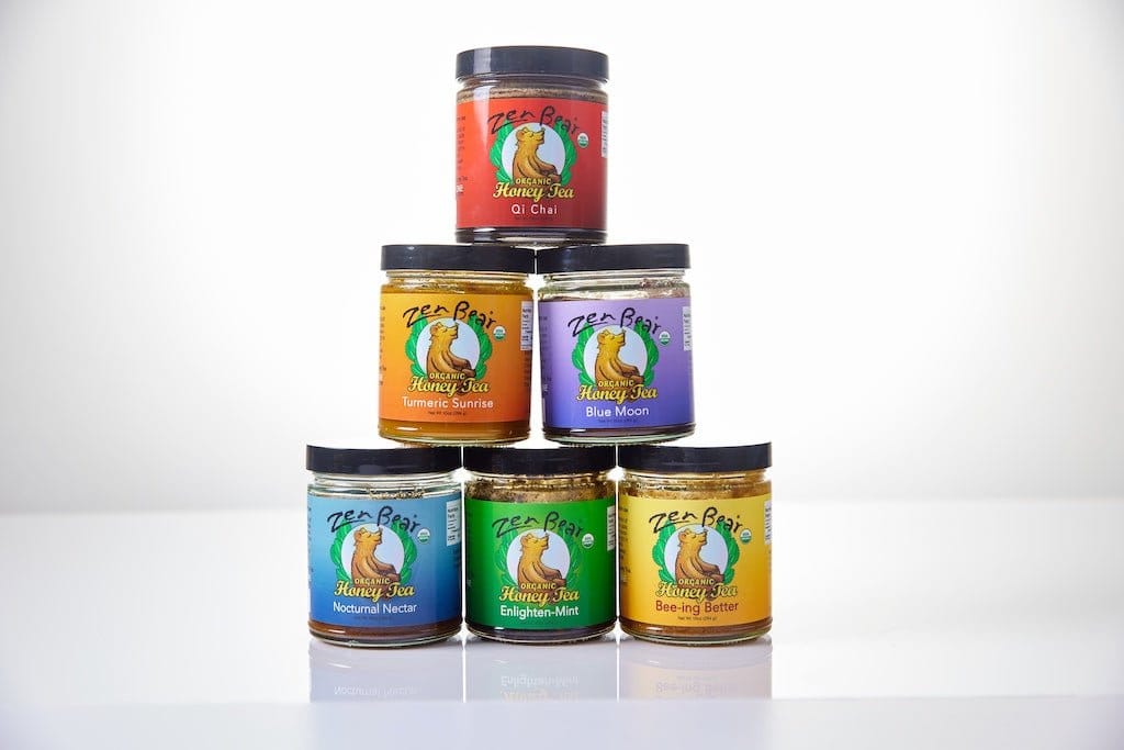 3-Flavor Honey Tea Mini Assortment – Organic Wellness Gift Set (3 x 3 oz) - My American Goods