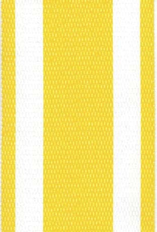 Lawn Chair USA Webbing Yellow and White Stripe