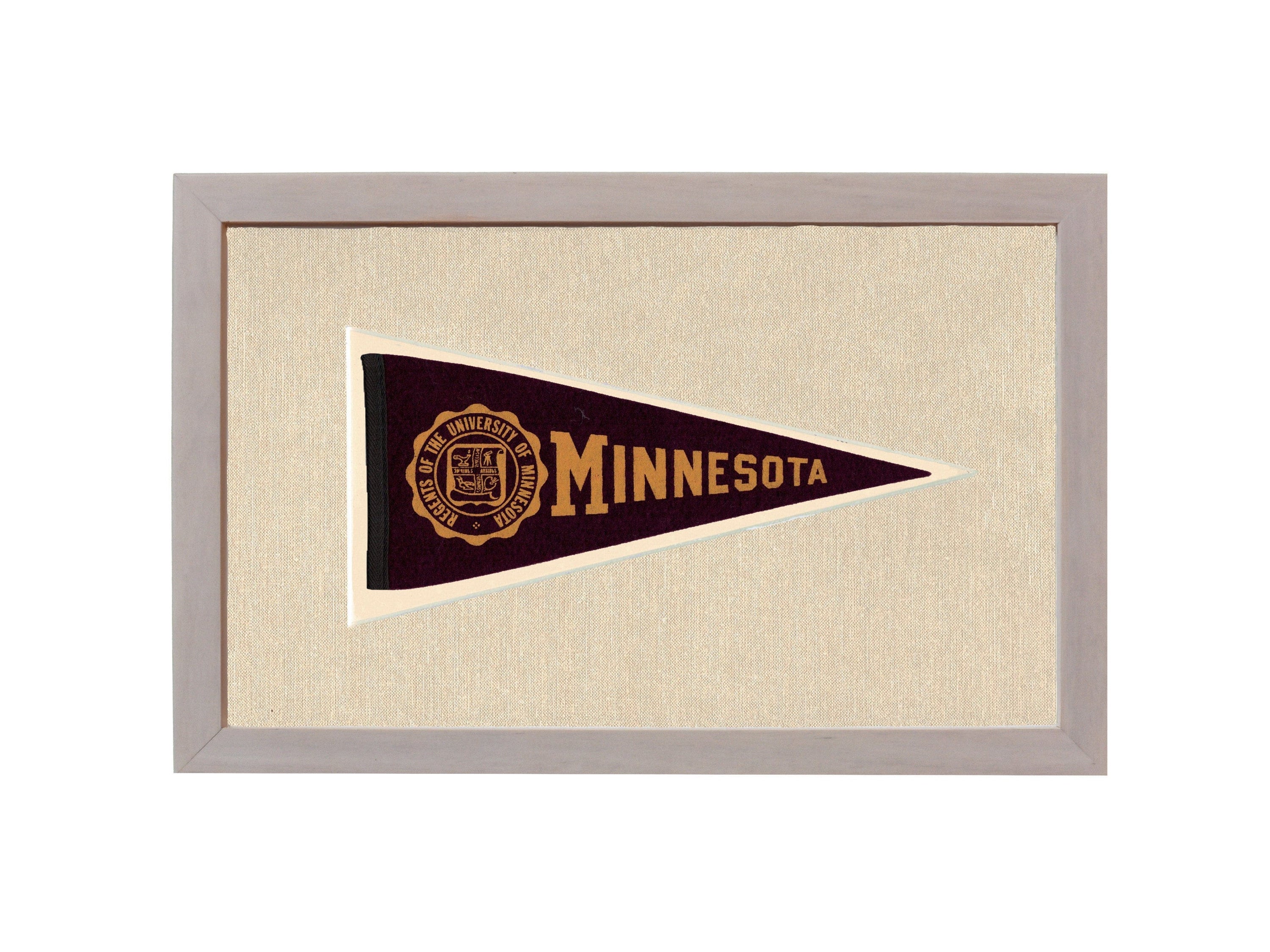 Americana Memories Vintage Pennants and Memorabilia Vintage Minnesota Pennant