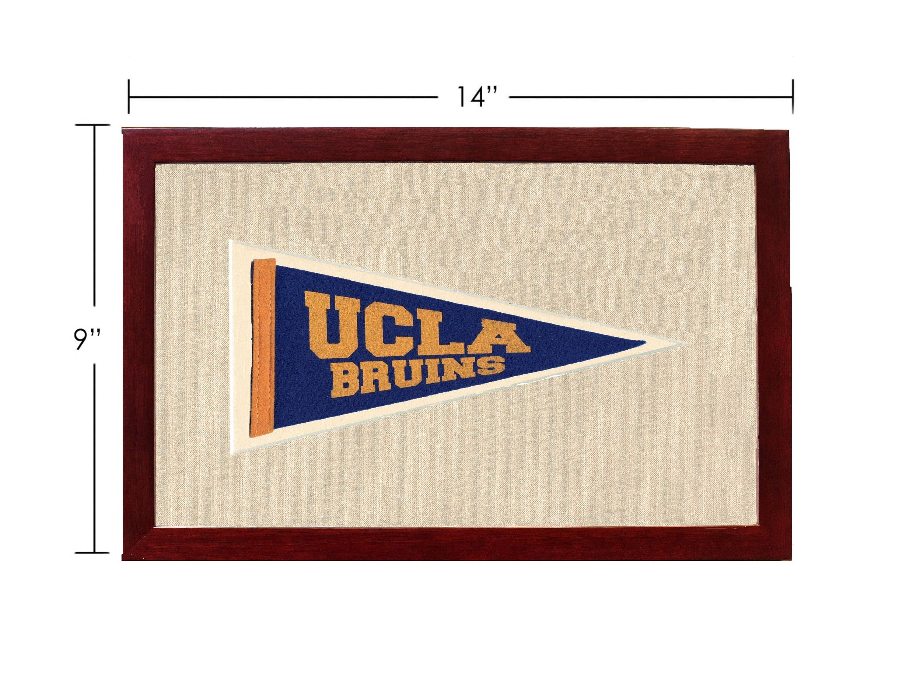 Americana Memories Vintage Pennants and Memorabilia Vintage UCLA Pennant
