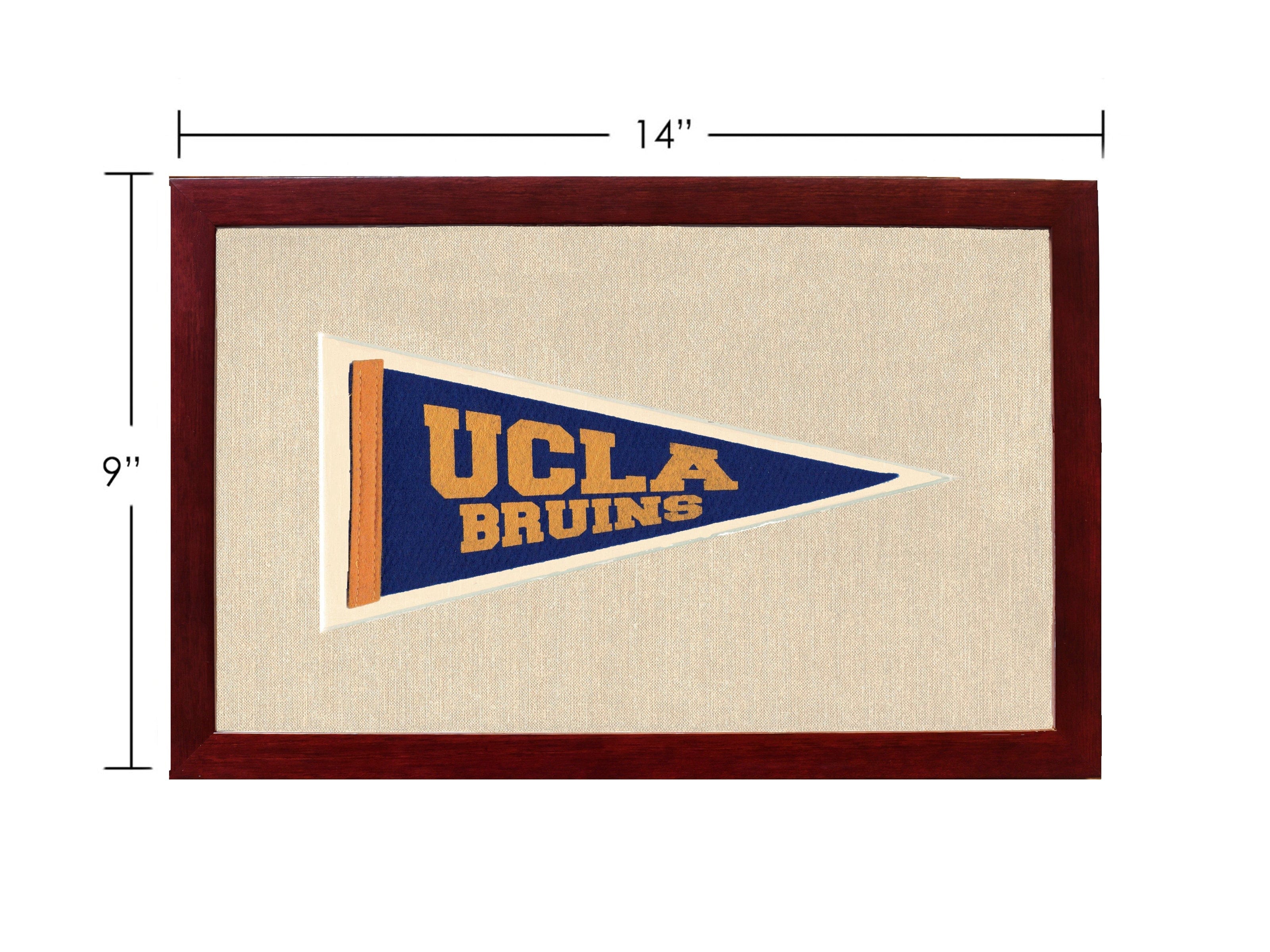 Americana Memories Vintage Pennants and Memorabilia Vintage UCLA Pennant