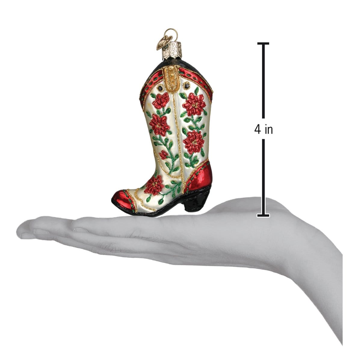 Christmas Cowgirl Boot - My American Goods