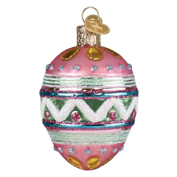 Old World Christmas 2.75 X 2 X 2 / 32672 Easter Egg Ornament