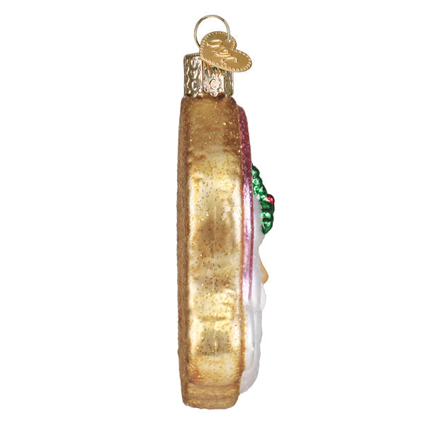 Papa Noel Sugar Cookie Ornament