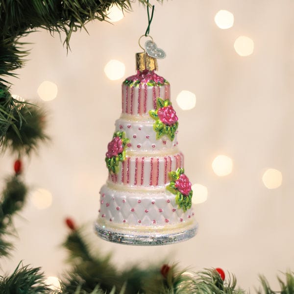 Elegant Wedding Cake Ornament - My American Goods