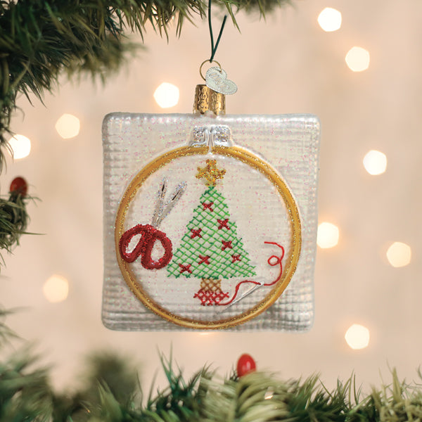 Christmas Cross Stitch Ornament - My American Goods
