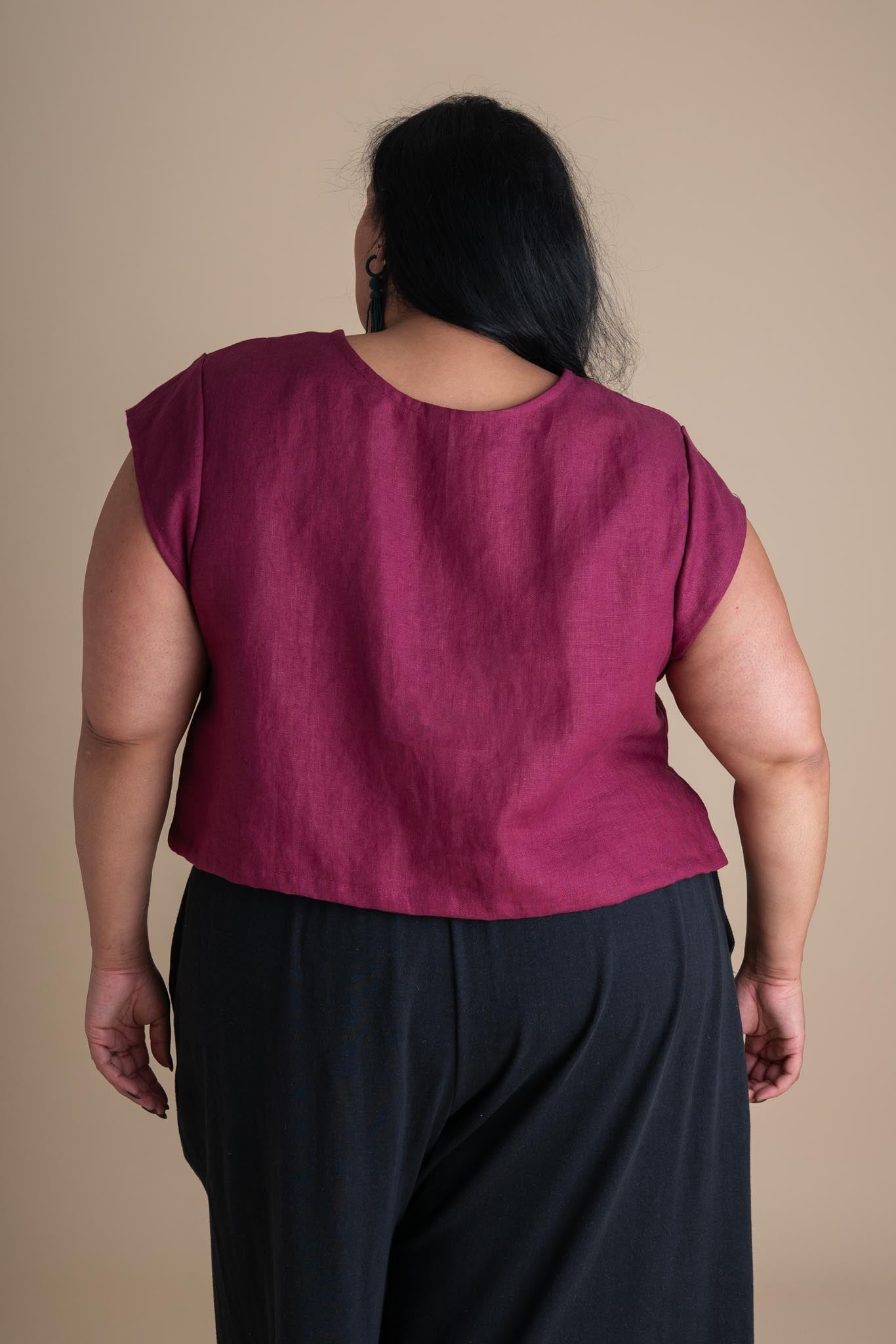 Painter Top in Orchid