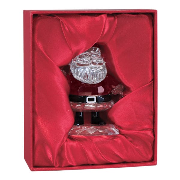Old World Christmas 3.5 X 2.75 X 2.25 / 34053 Santa Claus Crystal Figurine