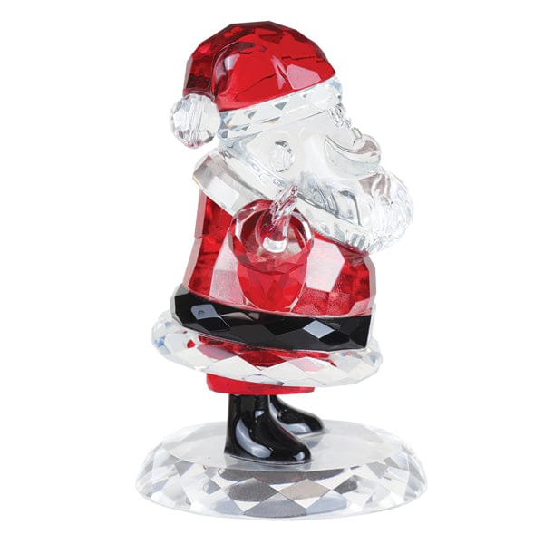 Old World Christmas 3.5 X 2.75 X 2.25 / 34053 Santa Claus Crystal Figurine