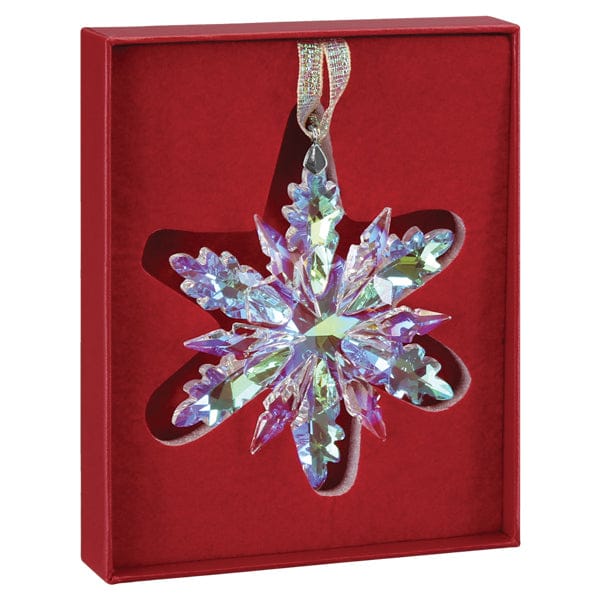 Radiant Crystal Snowflake Ornament - My American Goods