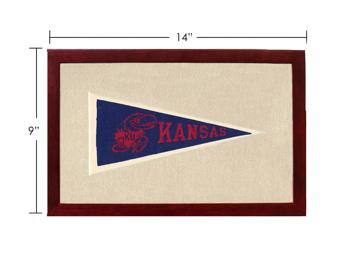 Americana Memories Vintage Pennants and Memorabilia Vintage University of Kansas Pennant