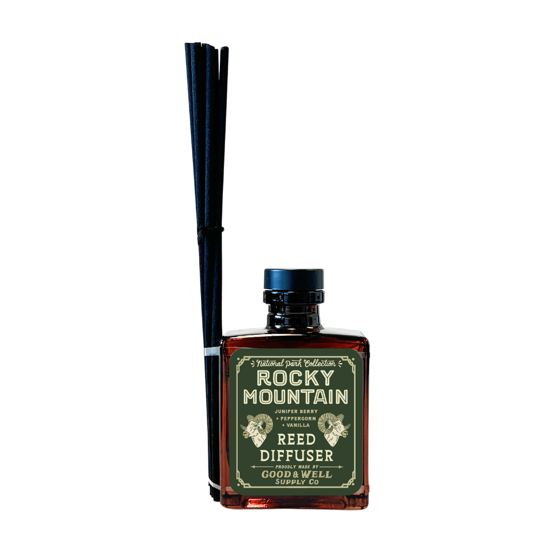 Good & Well Supply Co. Rocky Mountain National Park Reed Diffuser