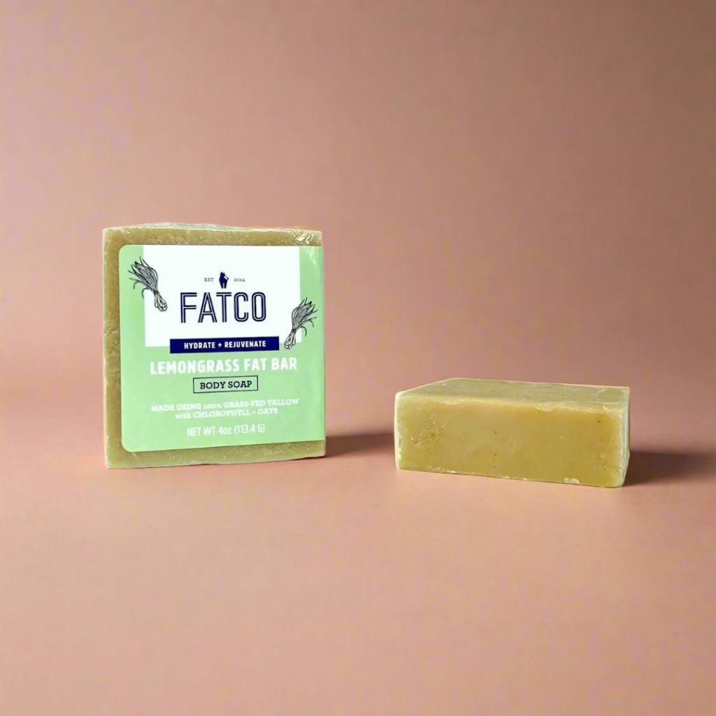 Lemongrass Tallow Soap Bar - 4 Oz