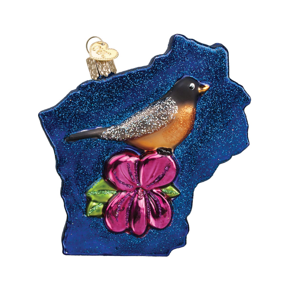 State Of Wisconsin Ornament - My American Goods